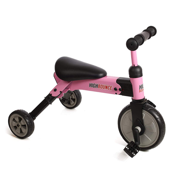 High Bounce 2 in 1 Toddler Trike Switch from Balance Bike to Trike