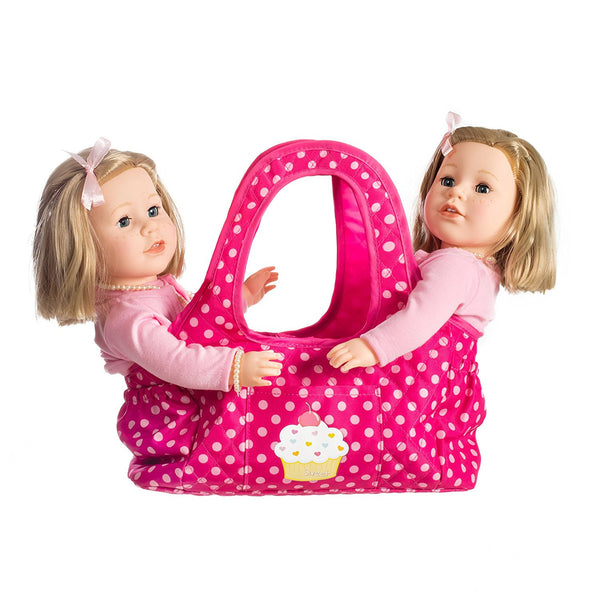 American girl deals doll tote bag