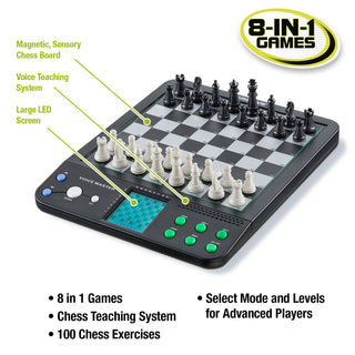 Classic Voice Master Electronic Chess Set - Smart Electronic Chess