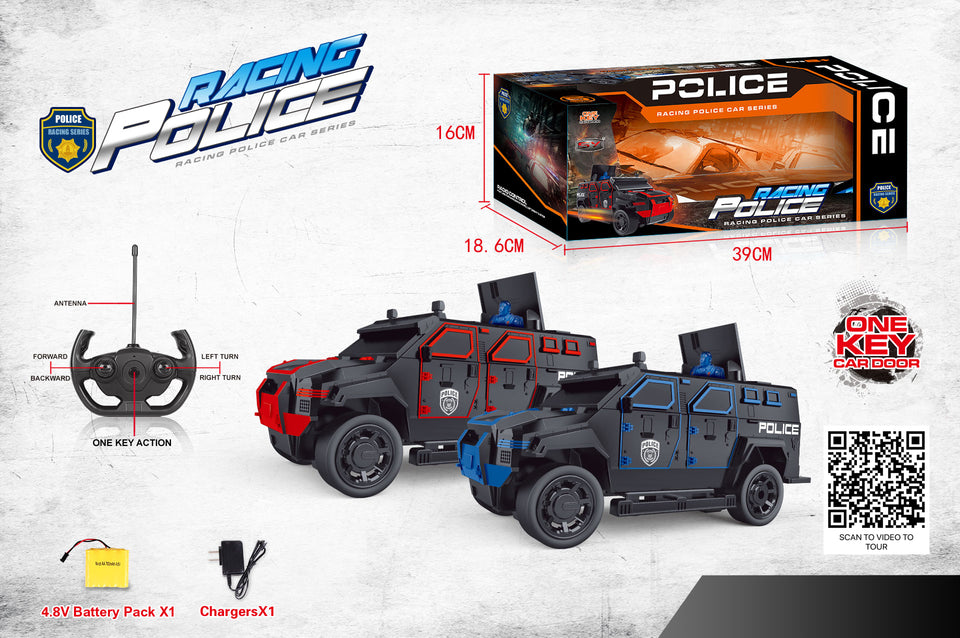 Shop 1:24 Remote Controlled Police Car Toy Online