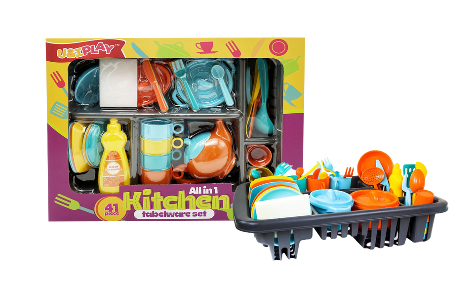 33 Piece Kitchen Play Set – Toys 2 Discover